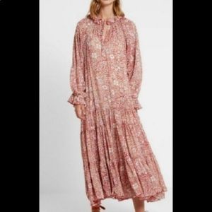 Boho o.p.t- Paisleys print dress